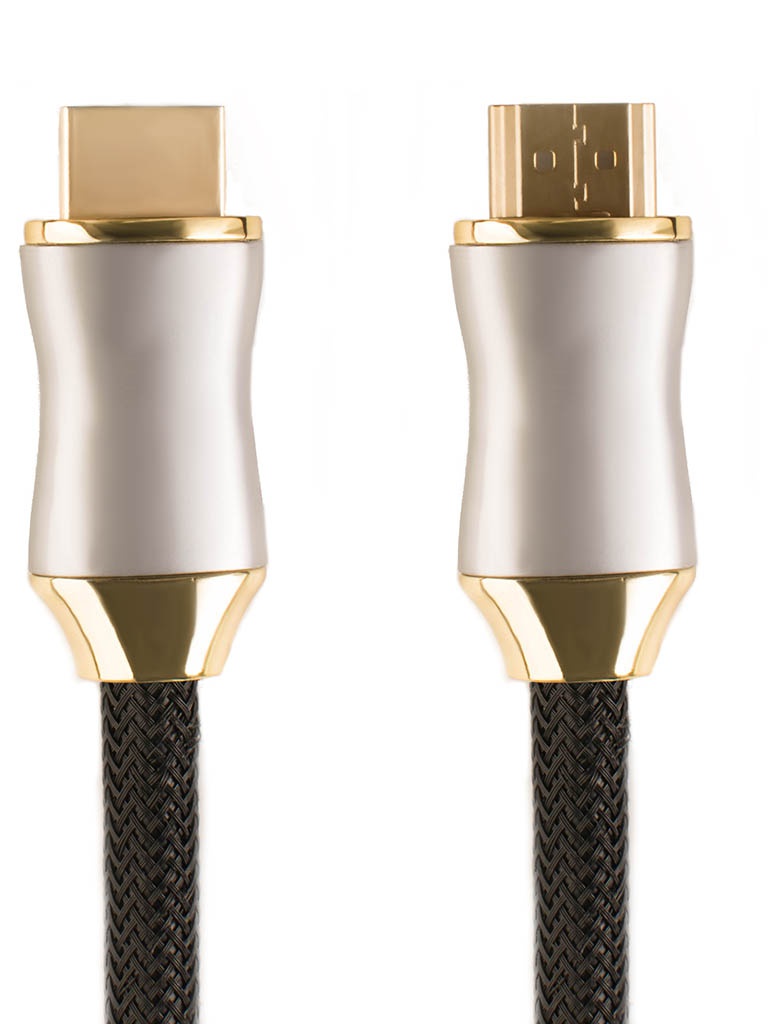 фото Кабель gcr delux gcr-51278 hdmi - hdmi 50cm black/gold