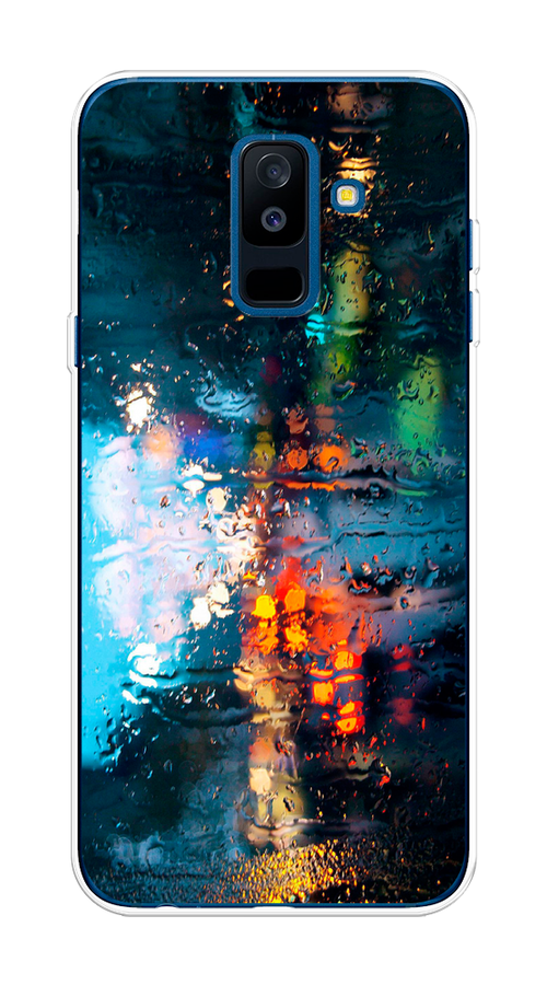 

Чехол Awog на Samsung Galaxy A6 + "Абстракция 28", Голубой, 26050-3
