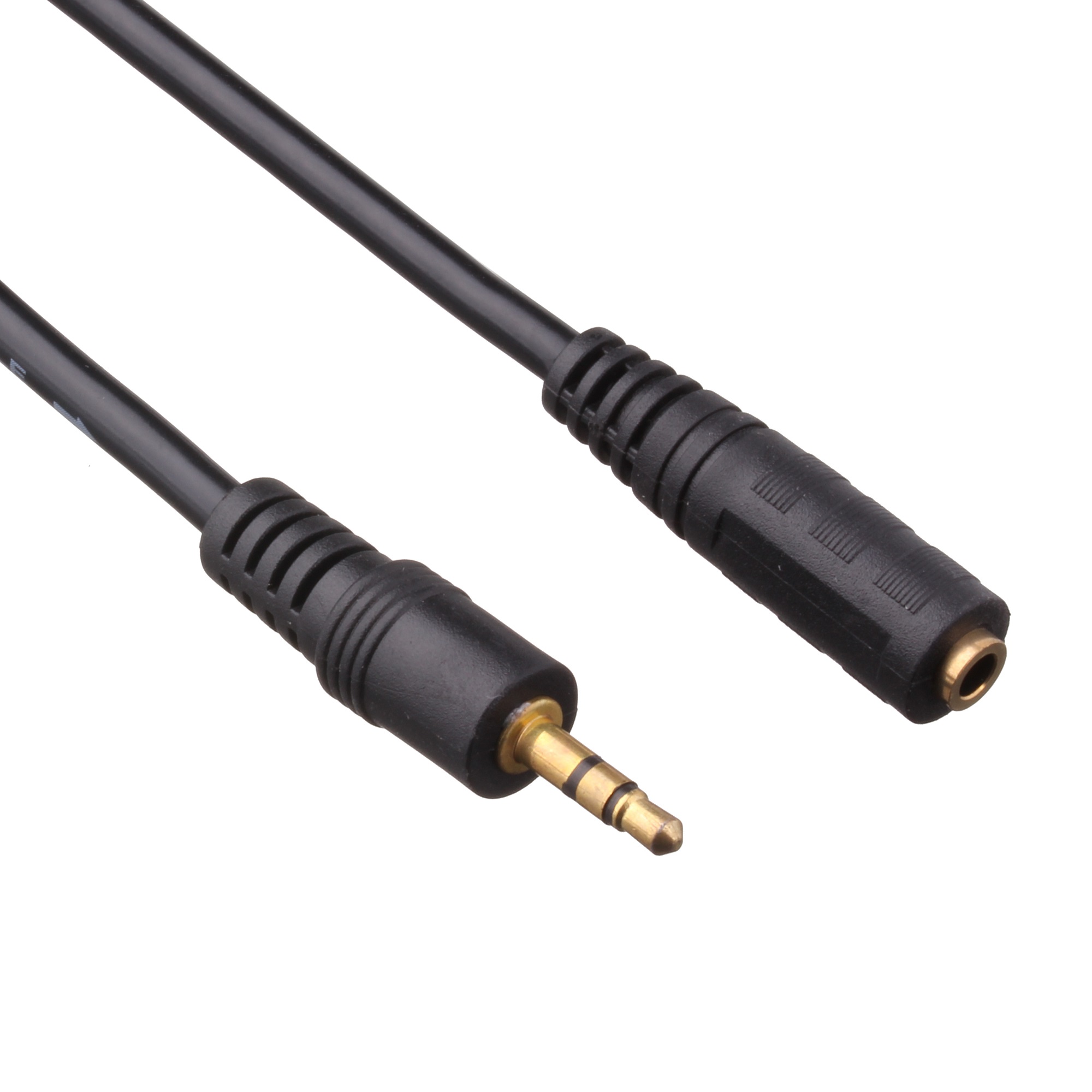 фото Кабель aux exegate 3.5 jack m - 3.5 jack f 5m black
