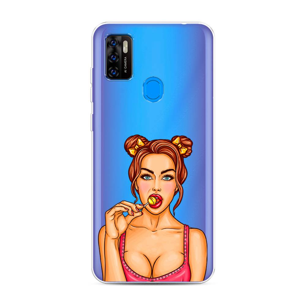 

Чехол Awog на ZTE Blade A7s 2020 / ЗТЕ Блэйд A7s 2020 "Вкусный леденец", Разноцветный, 133950-7