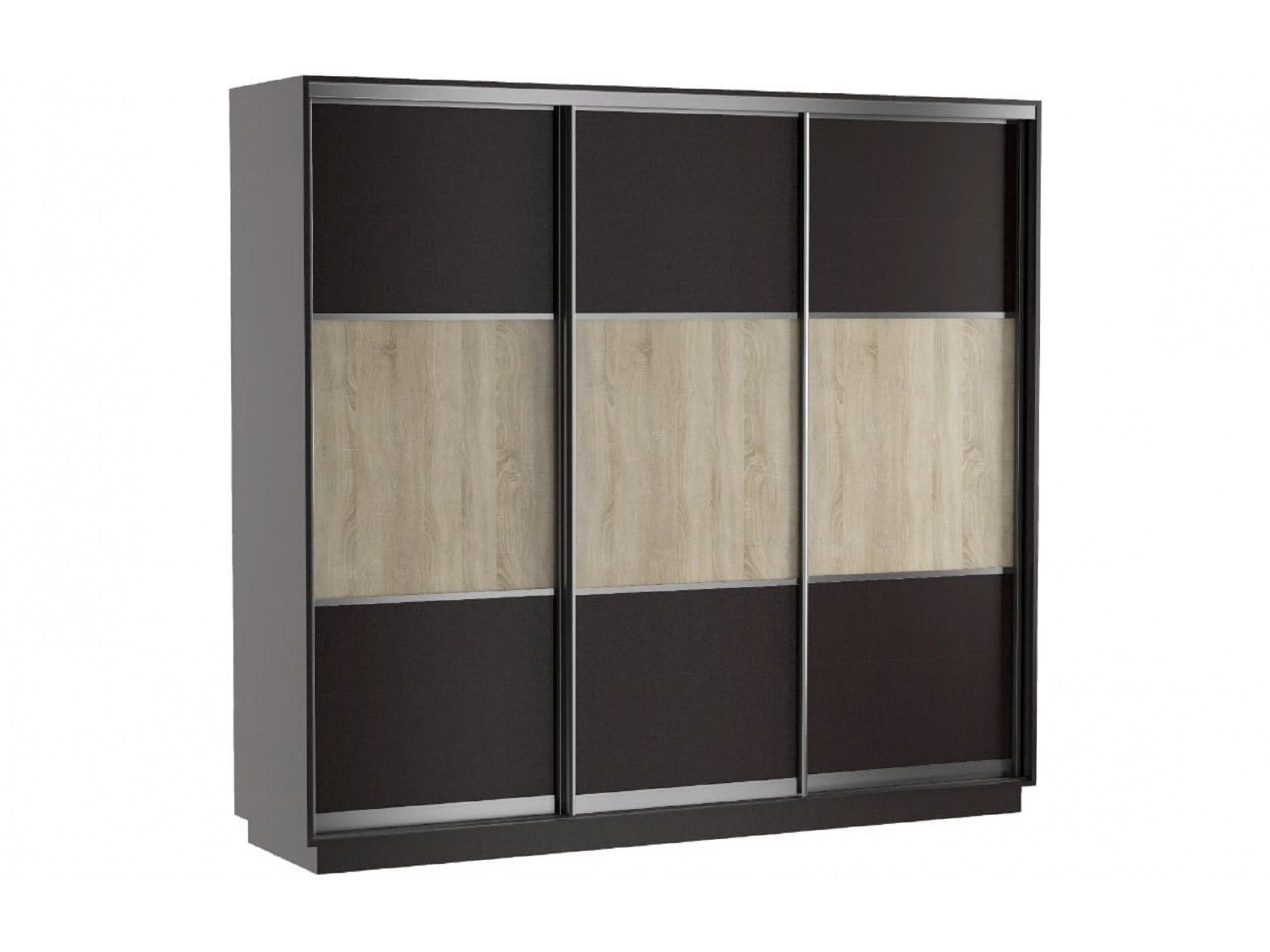 

ЛЕО Шкаф Микс Мирт 2400 (Венге)