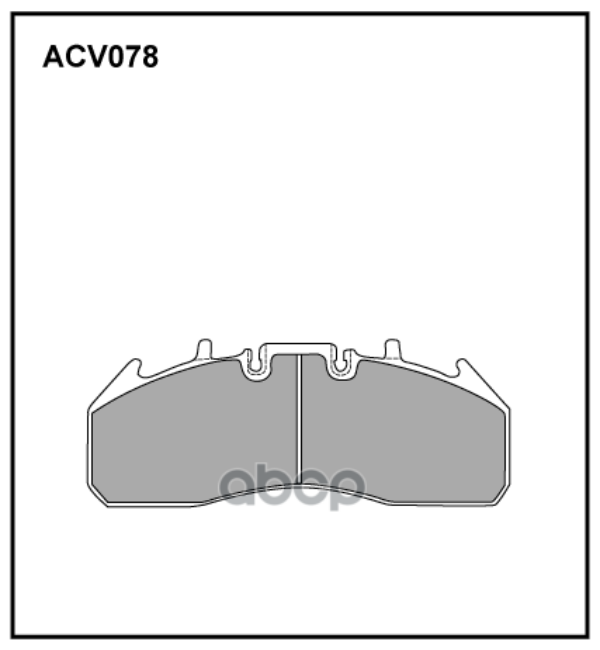 Колодки Тормозные Дисковые Wva (29174 29219) ALLIED NIPPON арт. ACV078KHD