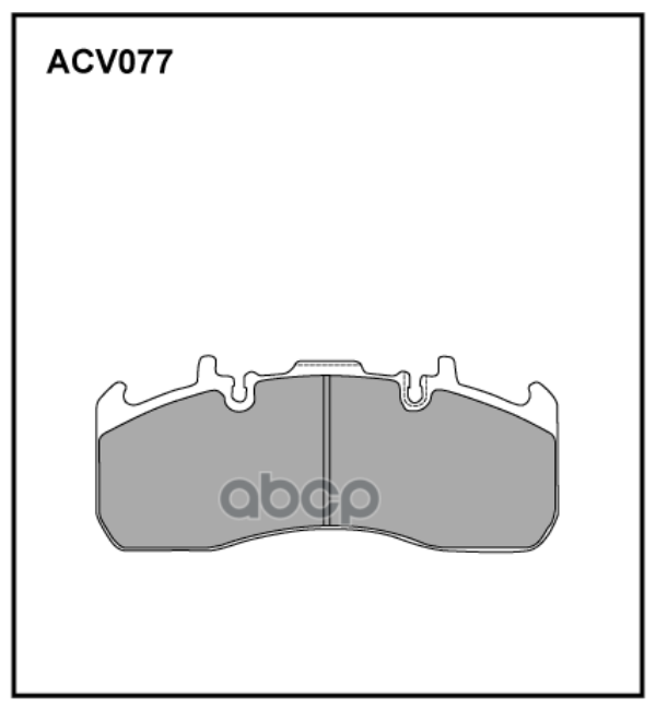 

Тормозные колодки ALLIED NIPPON дисковые Wva 29173 ACV077K