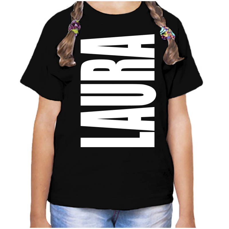 

Футболка девочке черная 28 р-р лаура, Черный, fdd_laura