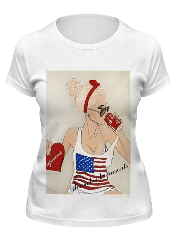 

Футболка женская Printio Майка ivanchenko presents белая L, Белый, Майка "ivanchenko presents"