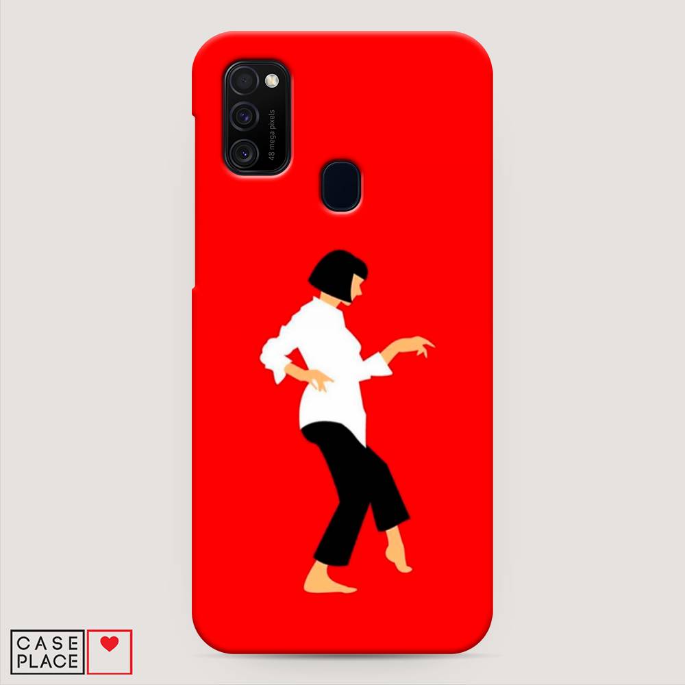 

Пластиковый чехол "Криминальное чтиво 1" на Samsung Galaxy M21, 29720-5