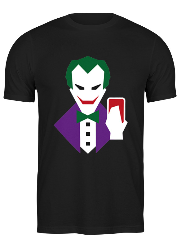 

Футболка мужская Printio Джокер (joker) черная M, Джокер (joker)