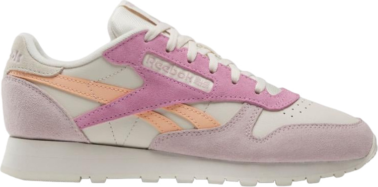 Кроссовки женские Reebok Classic Leather розовые 6.5 US розовый