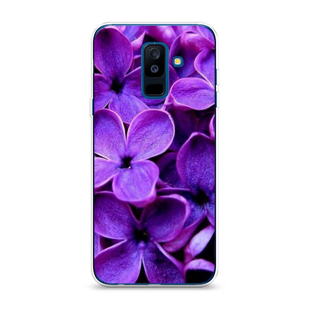 

Чехол Awog "Сирень крупная" для Samsung Galaxy A6 +, 26050-8