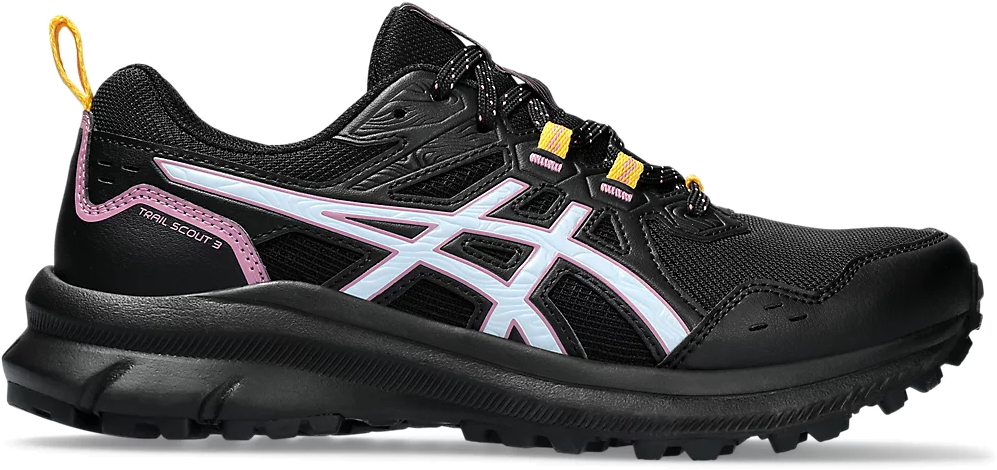 

Кроссовки женские Asics Trail Scout 3 черные 7 US, Черный, Trail Scout 3