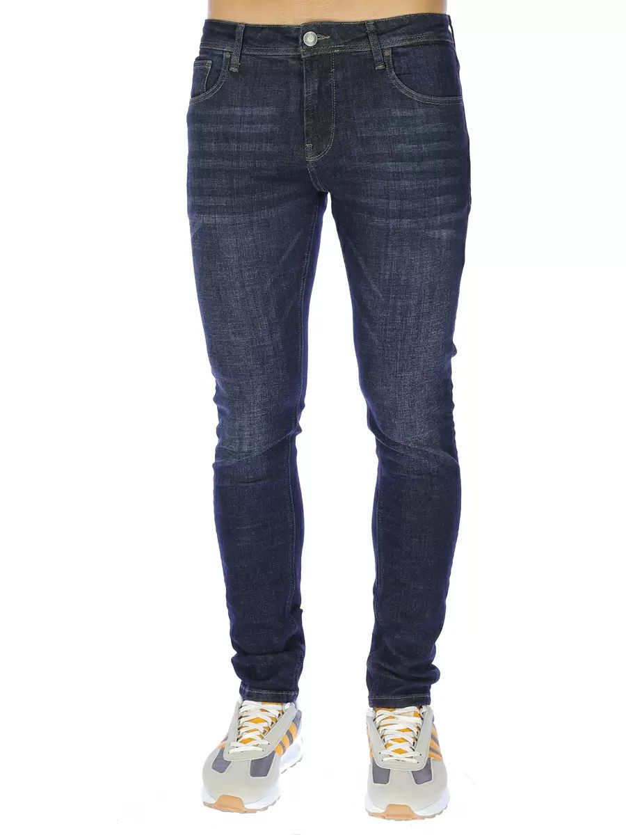 Джинсы мужские A PASSION PLAY SQ73306 синие 34
