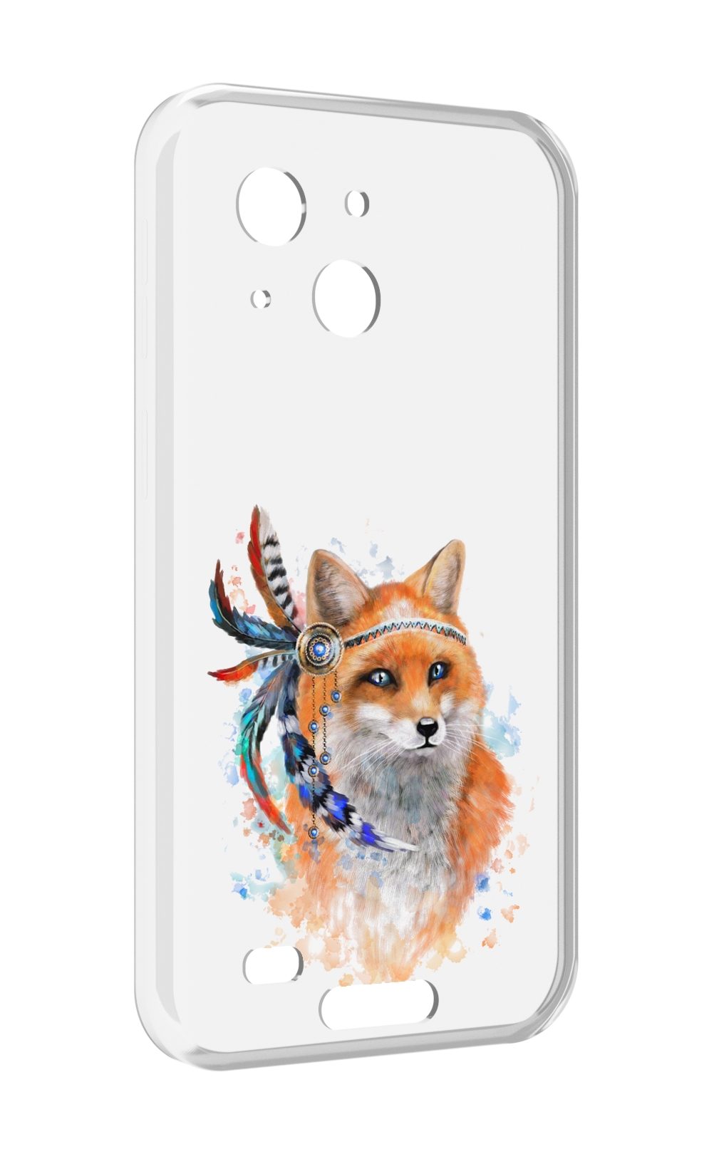 

Чехол MyPads инду лиса для Oukitel WP20 / WP20 Pro, Прозрачный, Tocco