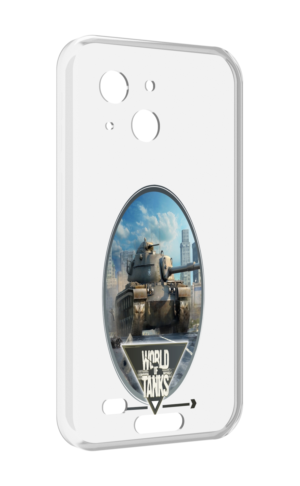 

Чехол MyPads игра с танками для Oukitel WP20 / WP20 Pro, Прозрачный, Tocco