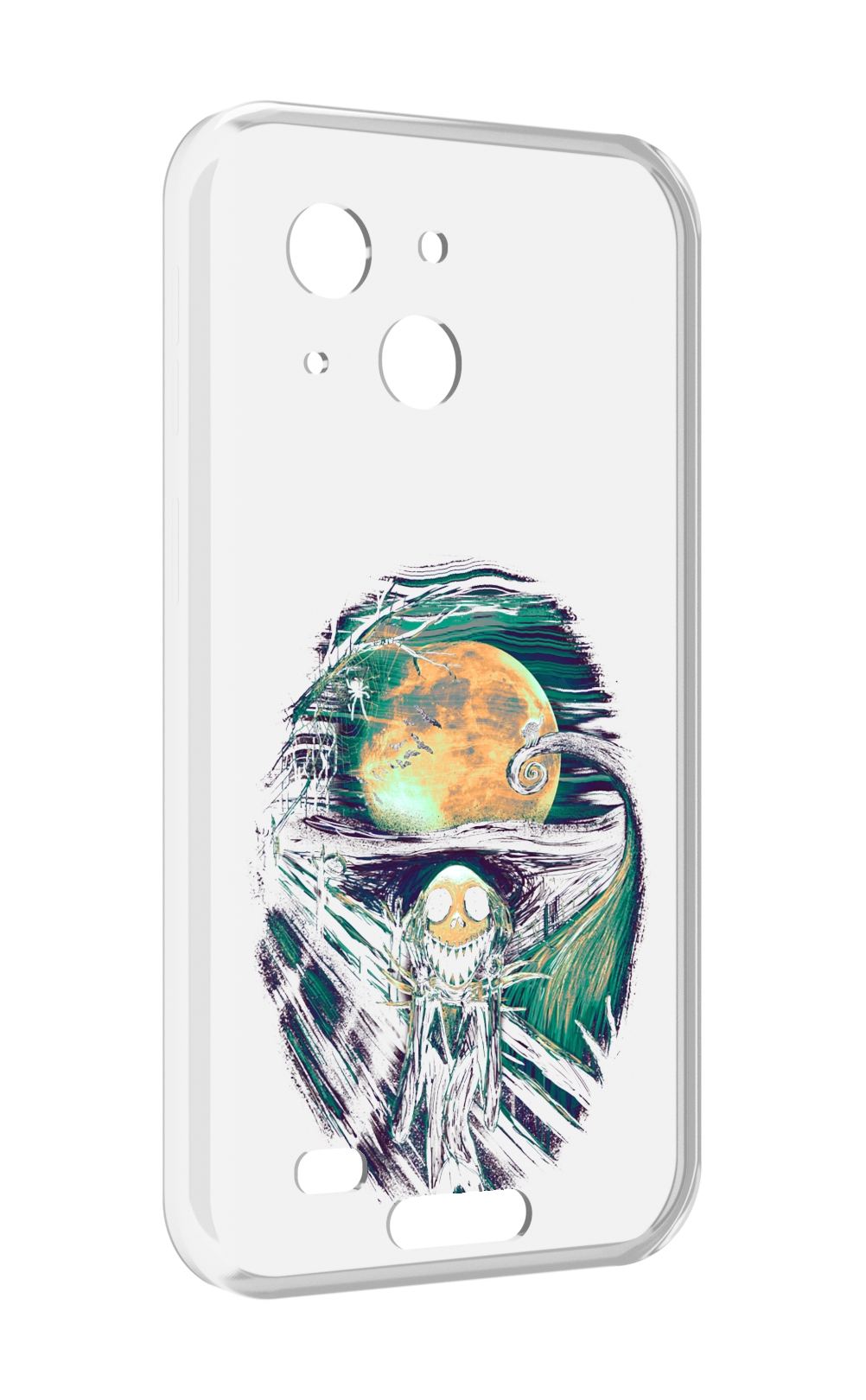 

Чехол MyPads зубастое существо абстракция для Oukitel WP20 / WP20 Pro, Прозрачный, Tocco