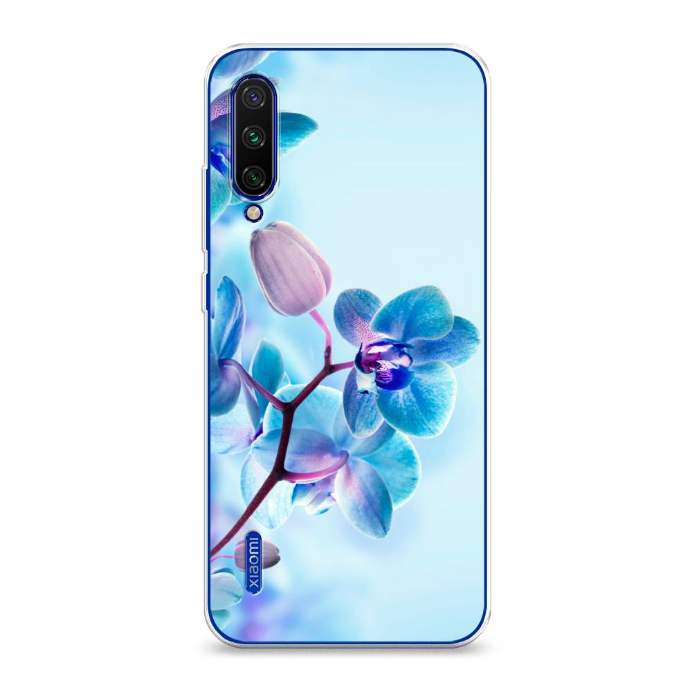 

Чехол Awog на Xiaomi Mi CC9E/Mi A3 "Голубая орхидея", Разноцветный, 36050-8