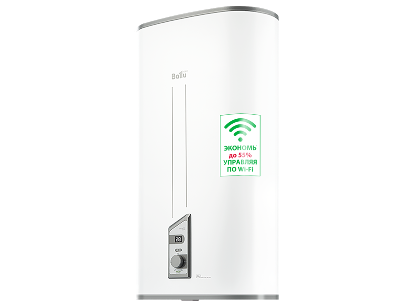 фото Водонагреватель накопительный ballu bwh/s 100 smart wifi dry+