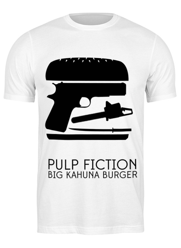 

Футболка мужская Printio Криминальное чтиво (pulp fiction) белая S, Белый, Криминальное чтиво (pulp fiction)