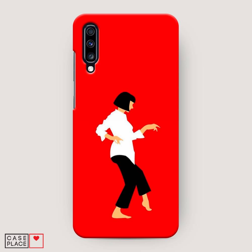 

Пластиковый чехол "Криминальное чтиво 1" на Samsung Galaxy A70, 28120-5