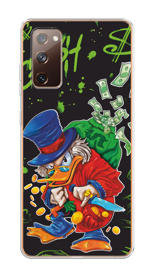 

Чехол на Samsung Galaxy S20 FE "Скрудж Макдак с мешком денег", Красный;синий;зеленый;черный, 2101350-1