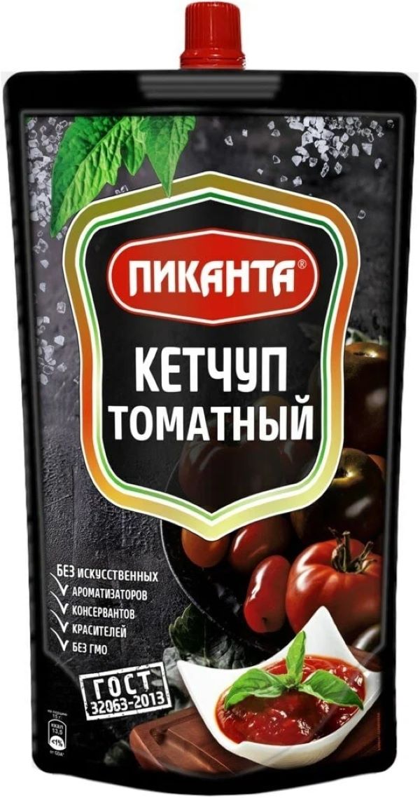 Кетчуп Пиканта томатный 280 г