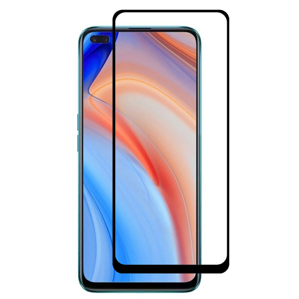 

Защитное стекло для Oppo Reno 4 Glass Pro Full Glue Черное, для Oppo Reno 4 Full Glue Черное
