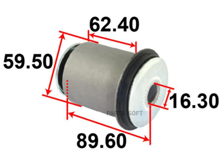 

Сайлентблок AAMTO1161/TAB-517 48655-60050 GRJ15# (TENACITY)