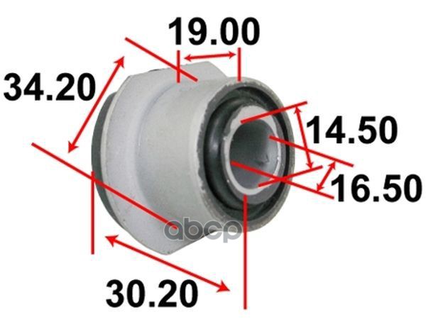 

Сайлентблок AAMTO1113/TAB-460 #44200-35061 UZJ120 (TENACITY)