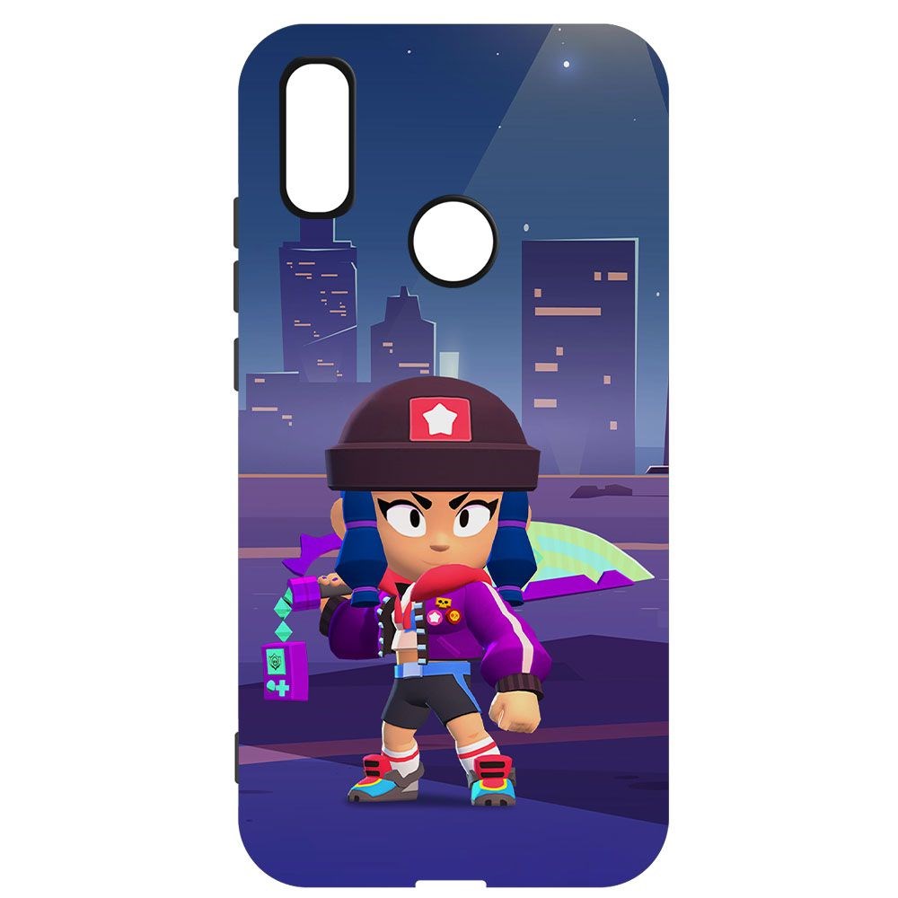 

Чехол-накладка Krutoff Софт Кейс Brawl Stars - Героиня Биби для Xiaomi Redmi 7 черный