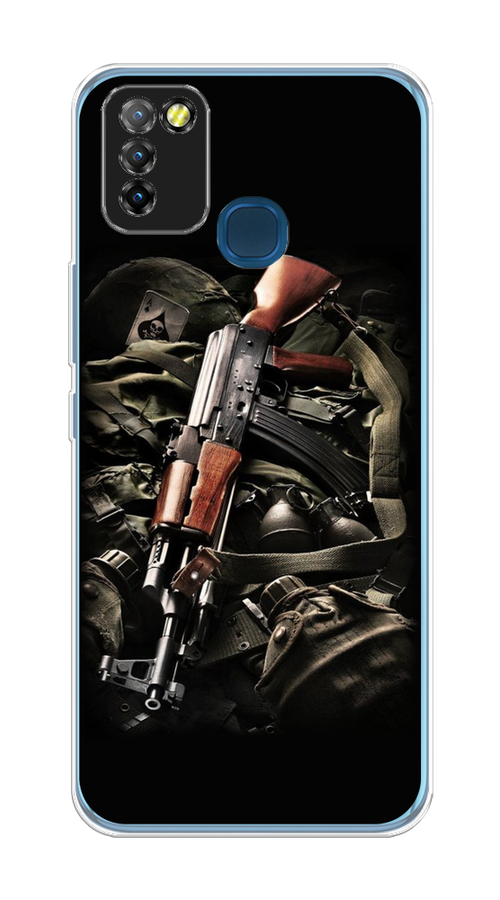 

Чехол Awog на Infinix HOT 10 Lite "Автомат", Разноцветный, 3100350-5