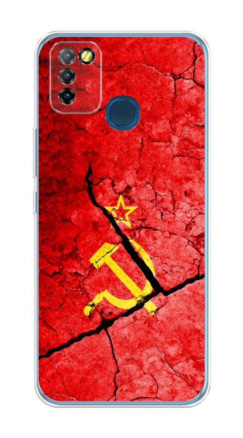 

Чехол Awog на Infinix HOT 10 Lite "СССР", Разноцветный, 3100350-5