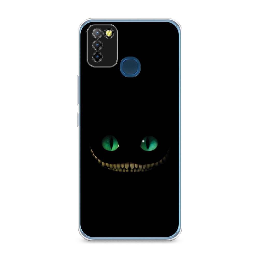 

Чехол Awog на Infinix HOT 10 Lite "Зеленоглазый чеширский кот", Разноцветный, 3100350-10