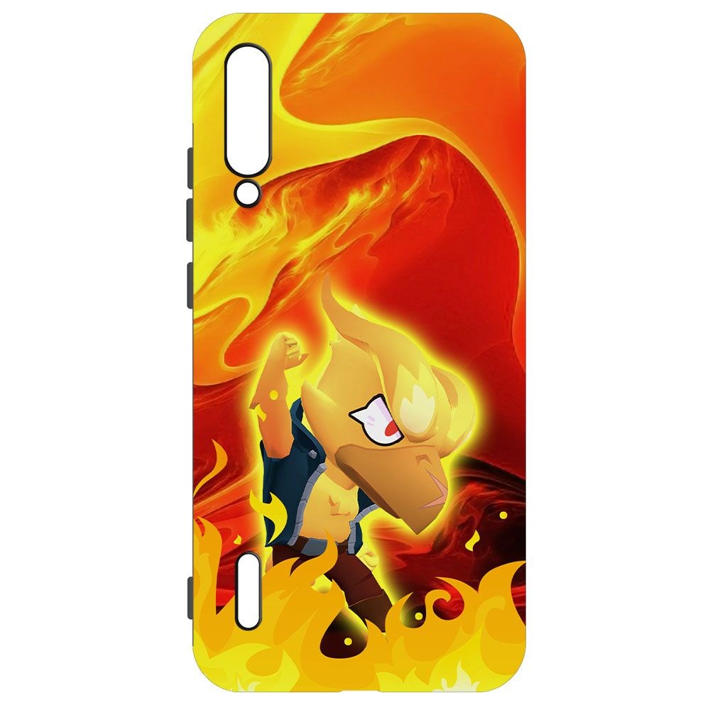 

Чехол-накладка Krutoff Софт Кейс Brawl Stars - Ворон-Феникс для Xiaomi Mi A3 черный