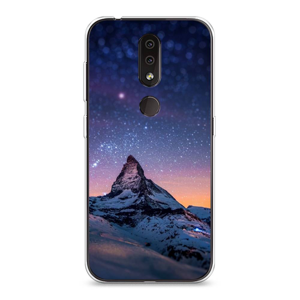 

Чехол Awog на Nokia 4.2 / Нокиа 4.2 "Ночные пейзажи 5", Фиолетовый, 122550-4