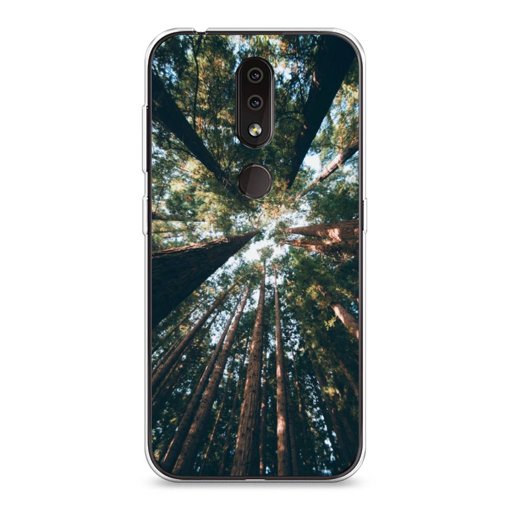 

Чехол Awog на Nokia 4.2 / Нокиа 4.2 "Лес 18", Зеленый;коричневый, 122550-4