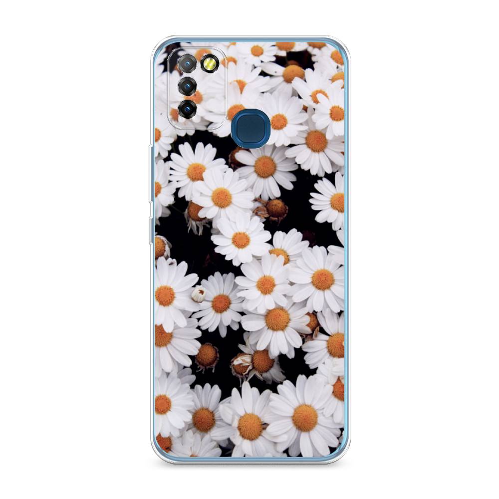 фото Чехол awog "ромашковое поле" для infinix hot 10 lite