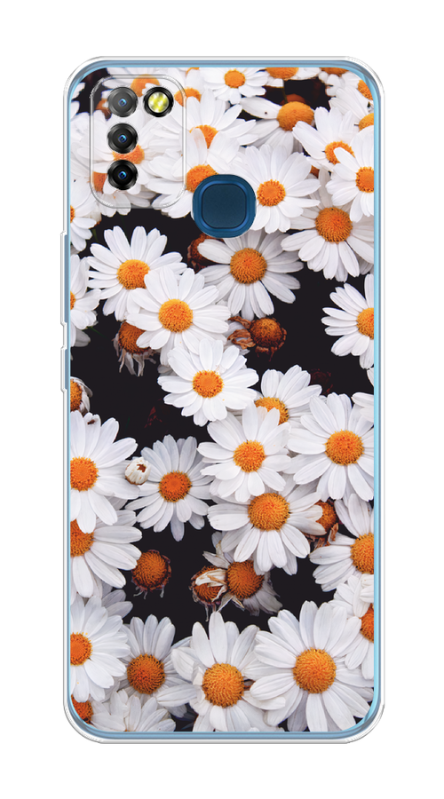 

Чехол Awog на Infinix HOT 10 Lite "Ромашковое поле", Разноцветный, 3100350-4