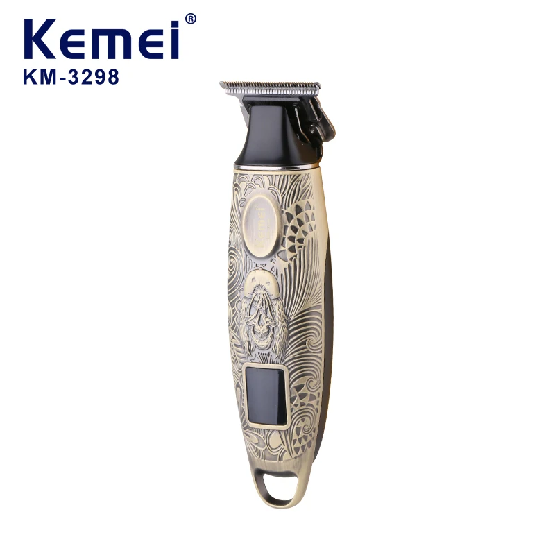 Триммер KEMEI KM-3298 золотистый