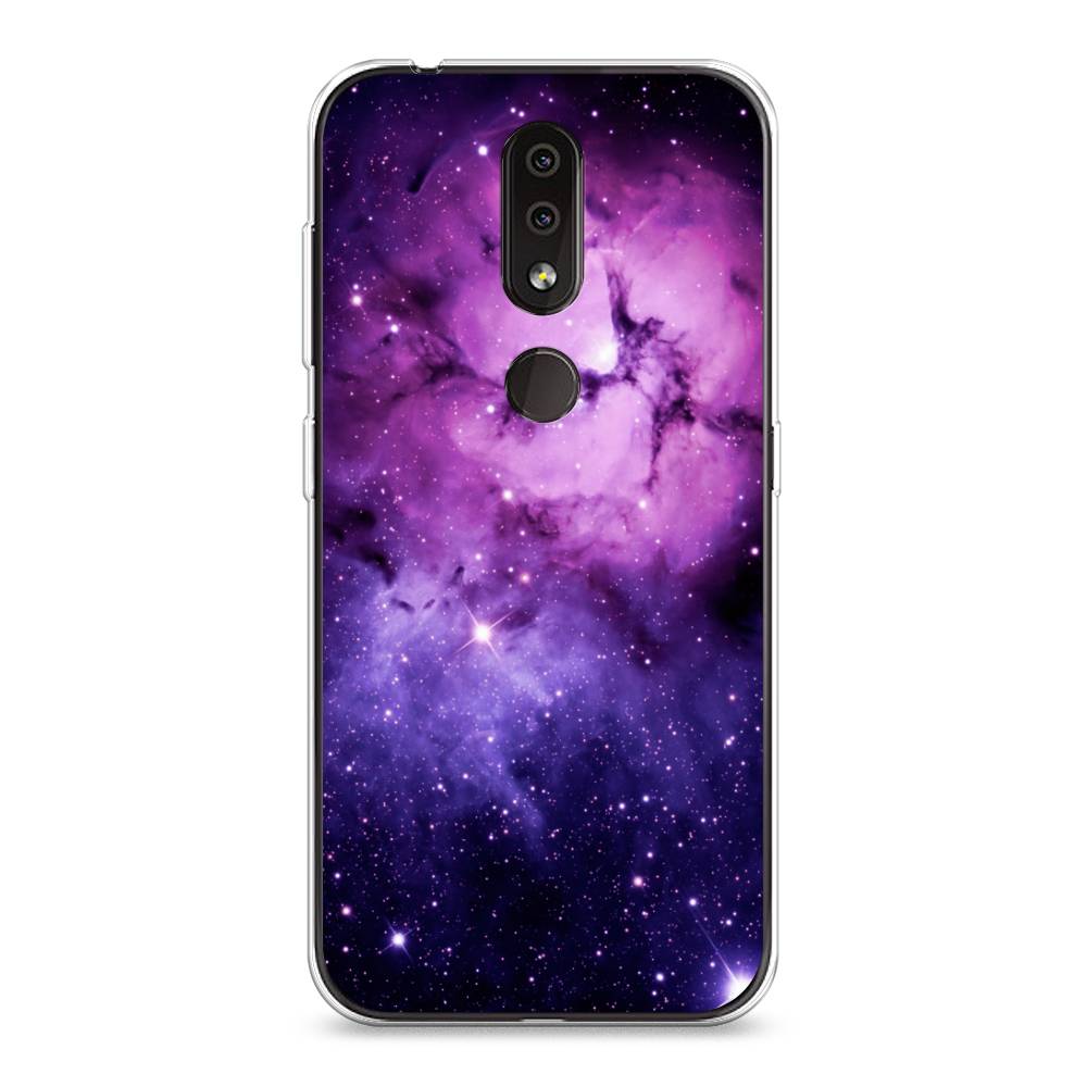 

Чехол Awog на Nokia 4.2 / Нокиа 4.2 "Космос 18", Фиолетовый, 122550-4