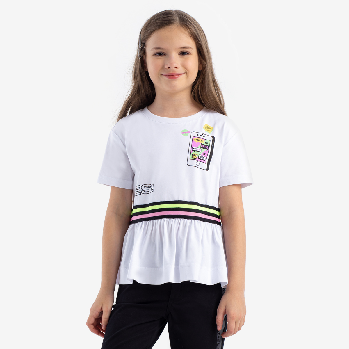 

Футболка Kapika LKGCT16, белый, 128, LKGCT16