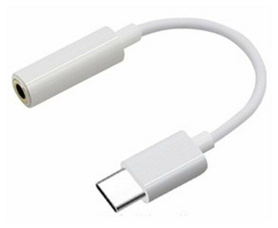 

Переходник Activ MH-CM20 Type-C-3.5 Jack/M 9cm, white (92963), MH-CM20