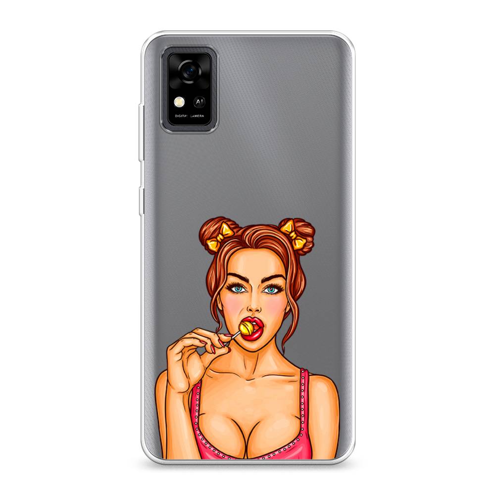 

Чехол Awog на ZTE Blade A31 / ЗТЕ Блэйд A31 "Вкусный леденец", Разноцветный, 134650-7