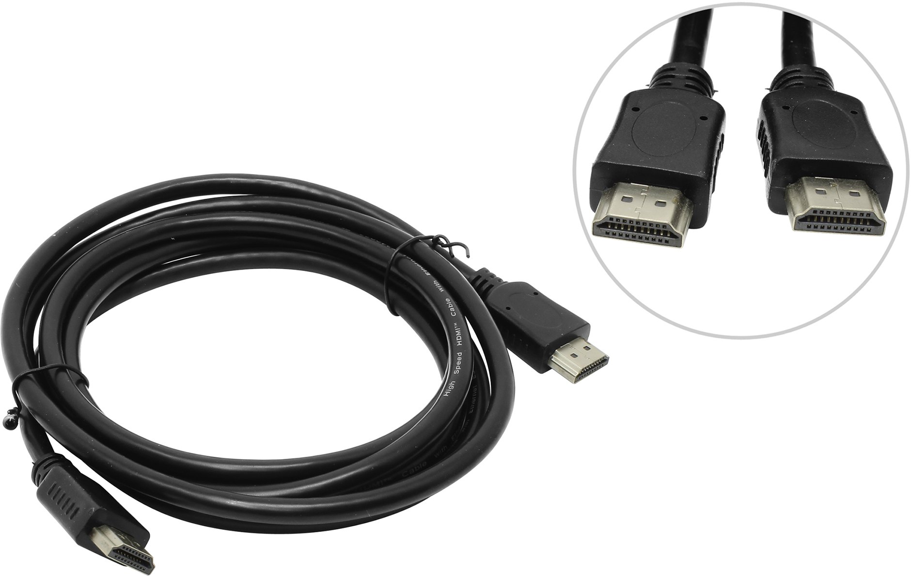 Кабель 5bites APC-005-020 HDMI 19M V1.4B 3D 2m Black