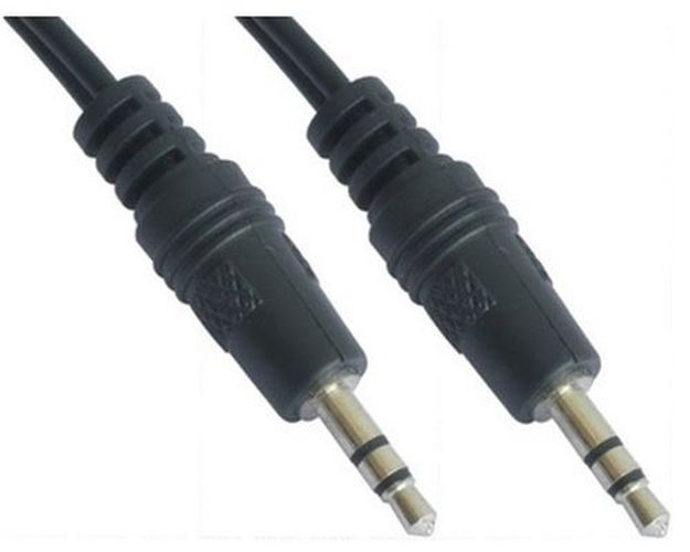 фото Кабель aux 5bites ac35j-050m 3.5 jack/m - 3.5 jack/m 5m black