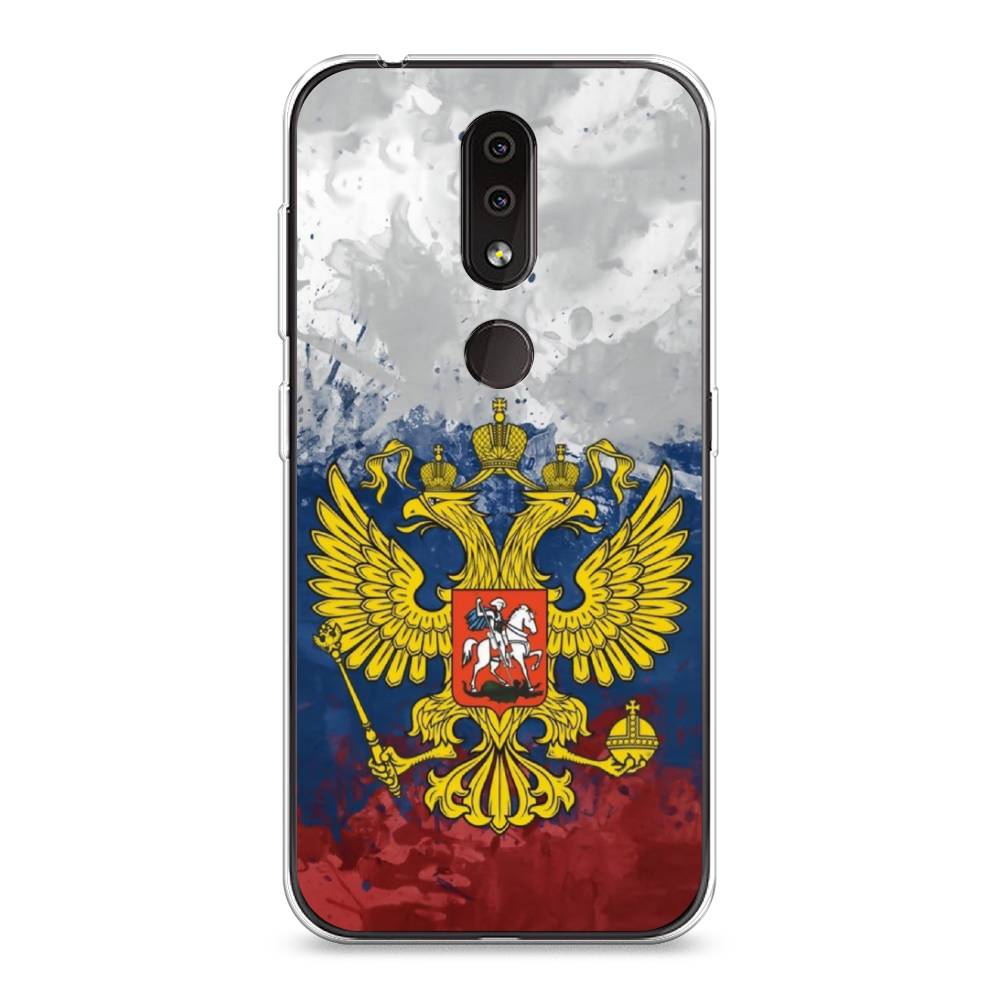 

Чехол Awog на Nokia 4.2 / Нокиа 4.2 "РФ", Белый;синий;красный, 122550-5
