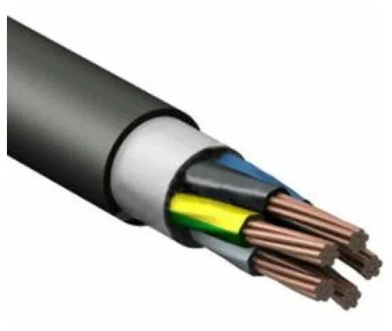 Электрический медный кабель Коаксиал ПВС 5х16 ГОСТ (смотка 20м)