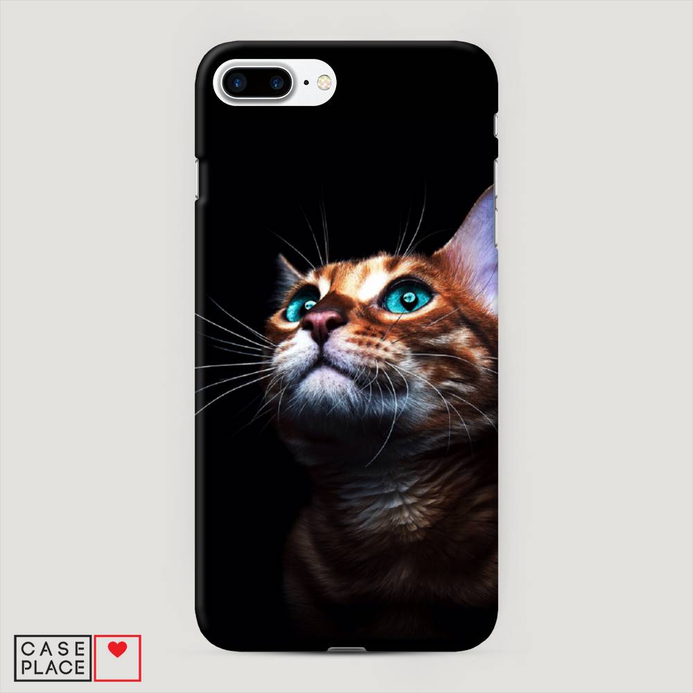 

Пластиковый чехол "Мечтательный кот" на Apple iPhone 7 Plus, 10720-1