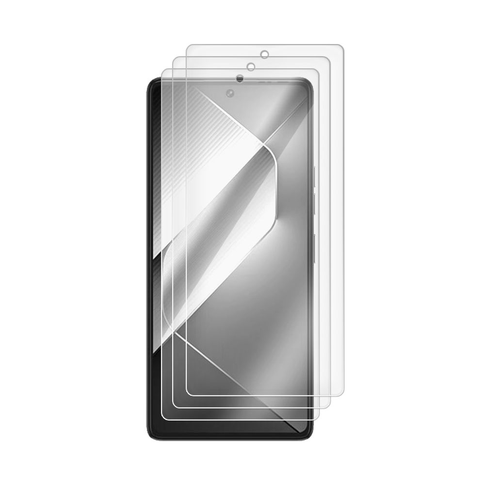 

Комплект из 3-х защитных гибридных стекол Krutoff для Tecno Pova 6