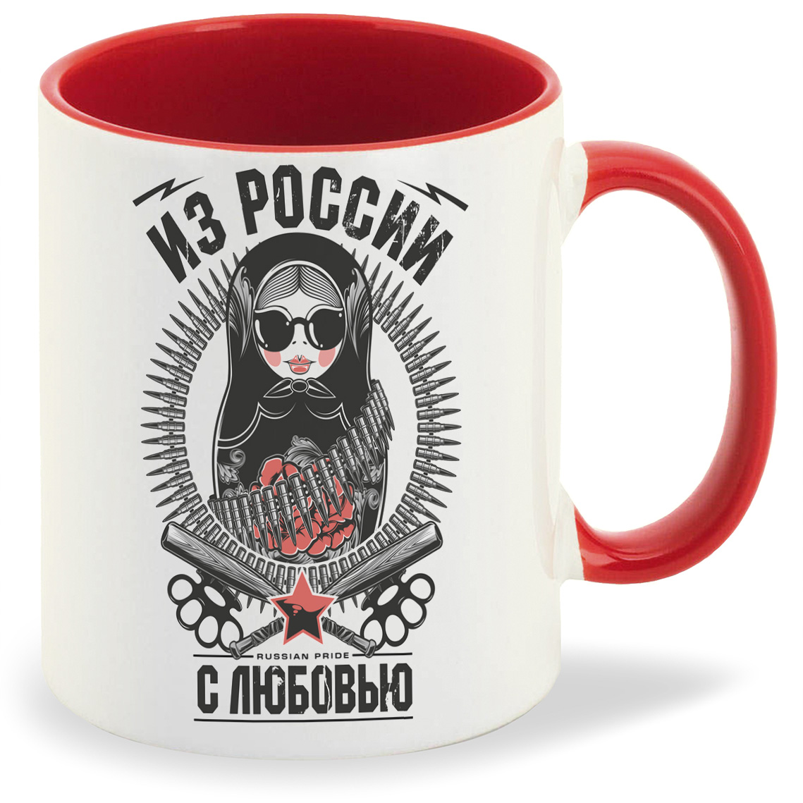 

Кружка CoolPodarok Из России с любовью, Из России с любовью