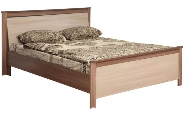 

Олмеко Кровать Стелла 06.240 с настилом ясень темный/светлый, 26114