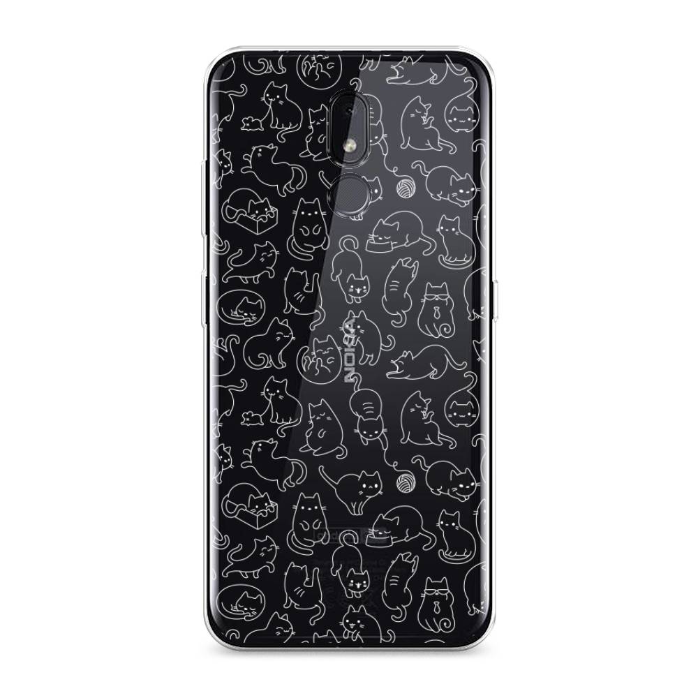 

Чехол Awog "Шкодливые котики" для Nokia 3.2, 122650-2